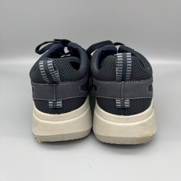 Clarks Sneakers Mens  10 Blue Lehman Tie Lightweight Lace-Up Walking Casual‎ - Picture 5 of 9